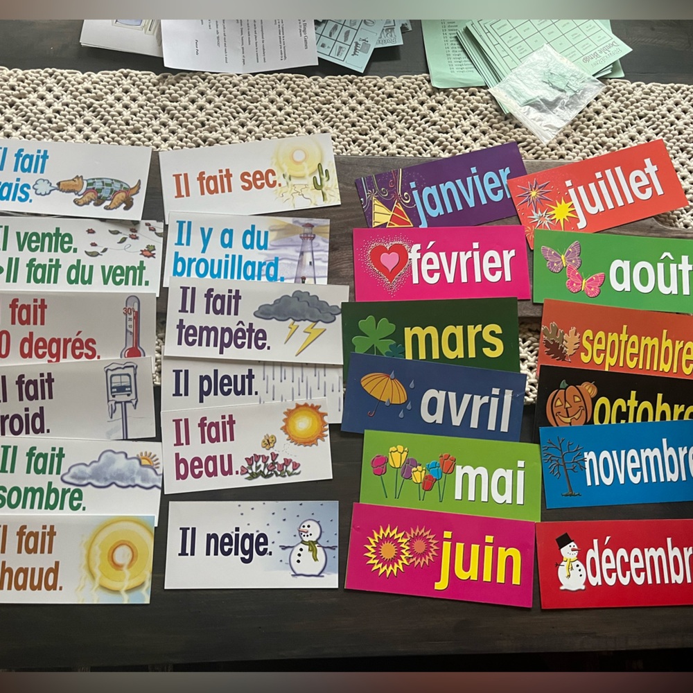 French Teacher Resources Bundle Like New - Picture 5 of 16
